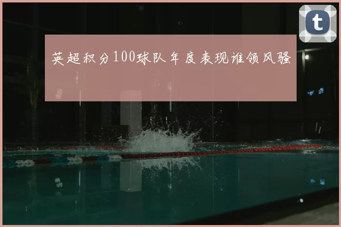 英超积分100球队年度表现谁领风骚