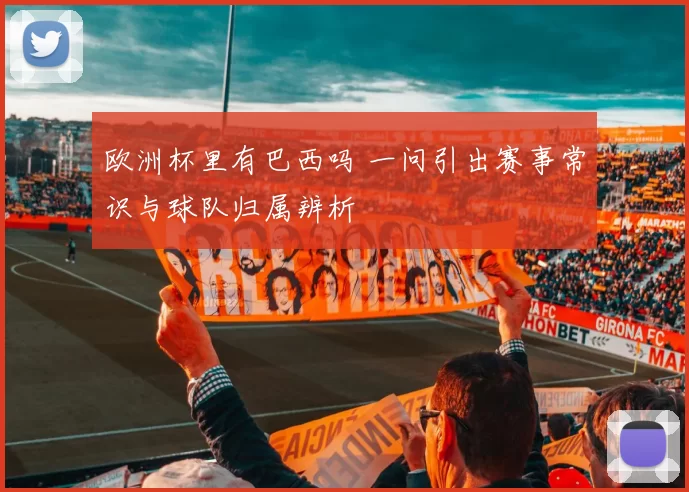 欧洲杯里有巴西吗 一问引出赛事常识与球队归属辨析