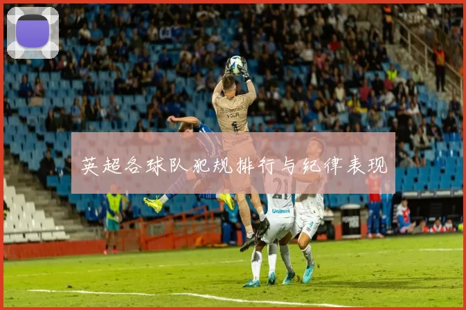 英超各球队犯规排行与纪律表现
