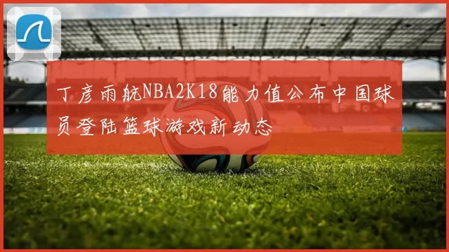 丁彦雨航NBA2K18能力值公布中国球员登陆篮球游戏新动态
